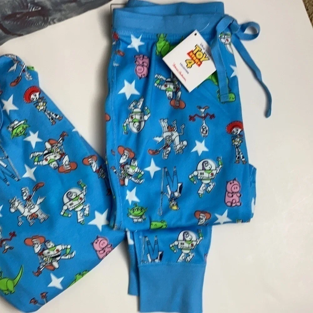 Hanna Andersson NWT Toy Story Pajamas Woody Disney World Disneyland Lounge Comfy - Picture 8 of 12
